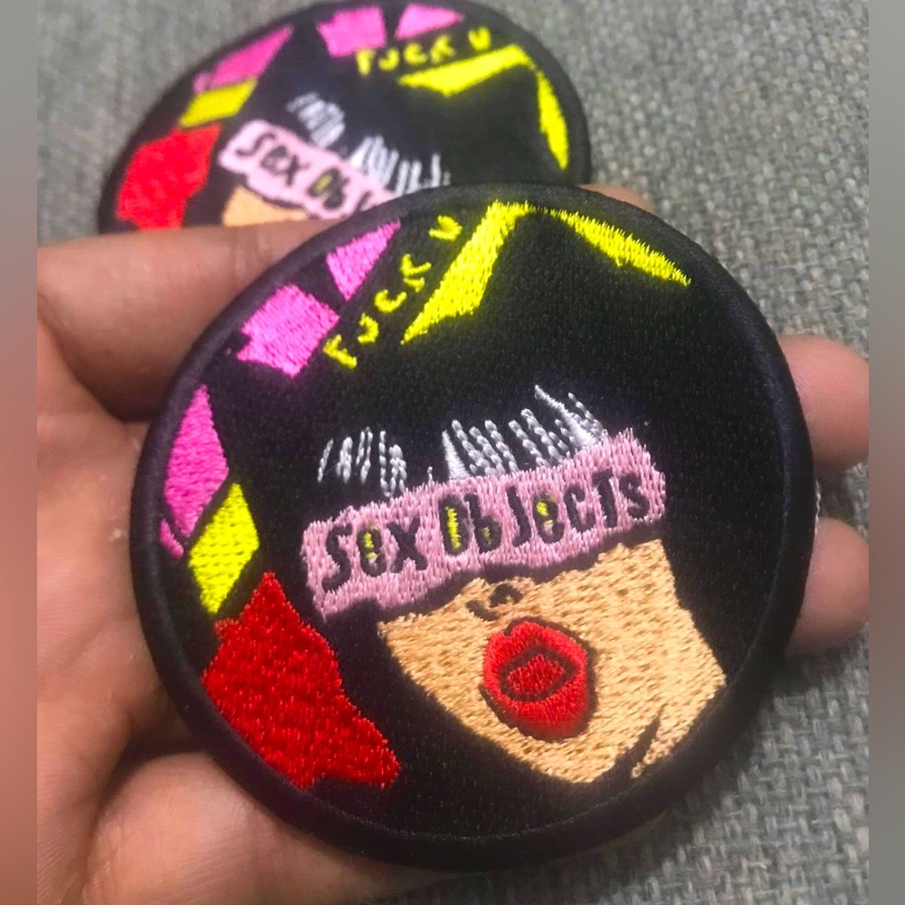 Sex Objects 3 inch “SexCat” Embroidered patches